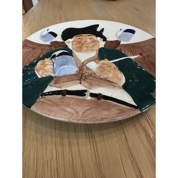 Toby Fillpot Colonial Plate Collection ‘84 1st Issue Hand Painted Numbered #8036 - Picture 4 of 4